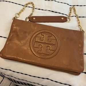 Tory Burch Camel Clutch
